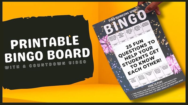 Find Someone Who: New Year's Edition